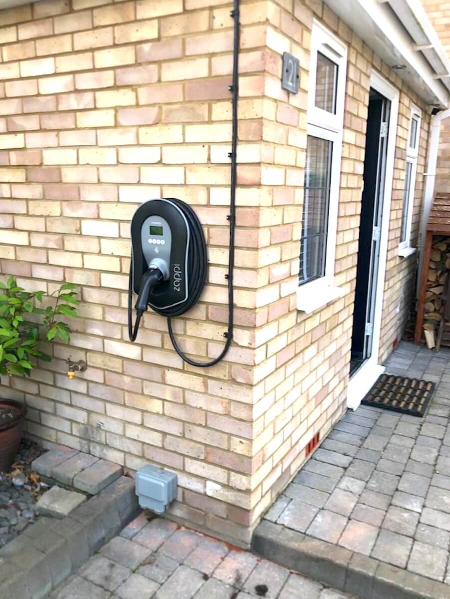 New EV Charge Point Install in Welwyn