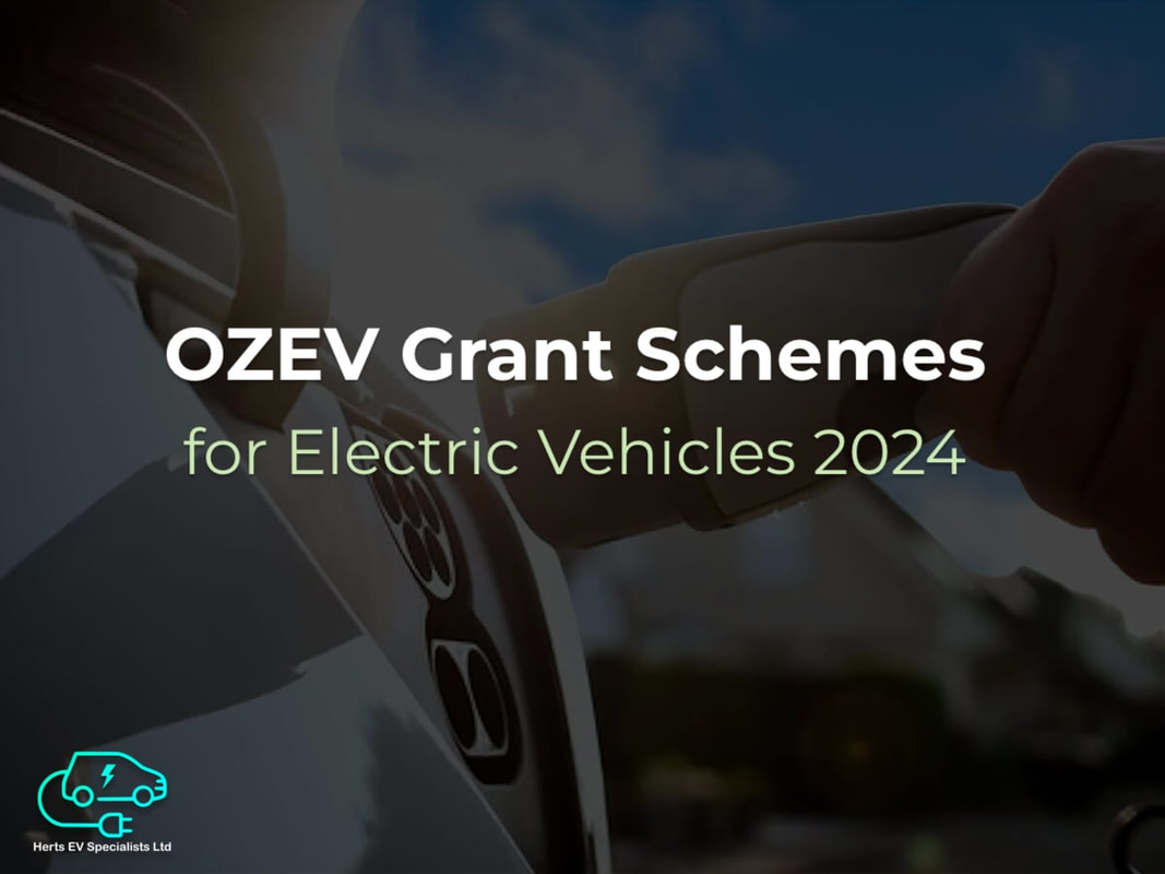 OZEV Grants for electric car chargers in 2024